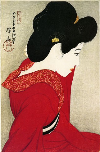 Before the Mirror by Shinsui Ito