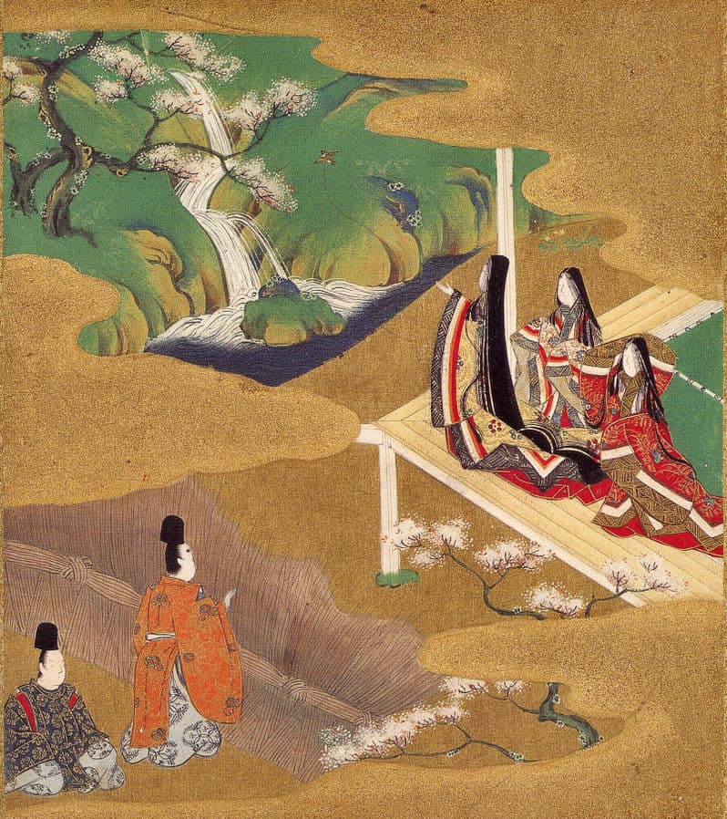 Scene from The Tale of Genji 